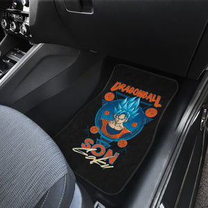 Dragon Ball Orange Car Floor Mats Goku Anime Car Mats Ci0728