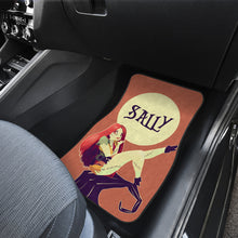 Load image into Gallery viewer, Nightmare Before Christmas Cartoon Car Floor Mats - Sexy Sally Sitting On The Hill Orange Car Mats Ci101504