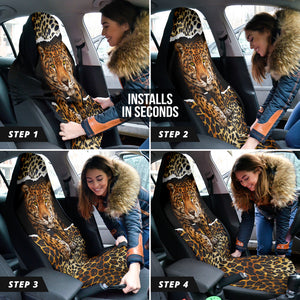 Leopard Wild Car Seat Covers Car Accessories Ci220519-09