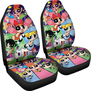 The Powerpuff Girls Car Seat Covers Car Accessories Ci221130-06