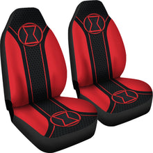 Load image into Gallery viewer, Black Widow Logo Car Seat Covers Custom For Fans Ci221228-06