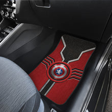 Load image into Gallery viewer, Captian American Logo Car Floor Mats Custom For Fans Ci230111-05a