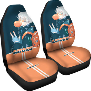 Satoru Gojo Jujutsu KaiSen Car Seat Covers Anime Seat Covers Fan Gift Ci0622