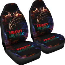 Load image into Gallery viewer, Freddy Krueger Dark Horror Film ART Seat Covers Halloween Car Accessories Gift Idea Ci0825
