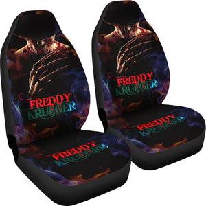 Freddy Krueger Dark Horror Film ART Seat Covers Halloween Car Accessories Gift Idea Ci0825