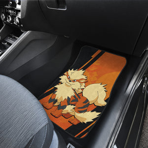 Arcanine Pokemon Car Floor Mats Style Custom For Fans Ci230117-01a