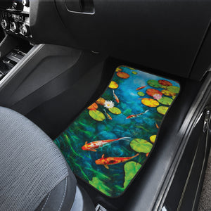 Koi Fish Car Floor Mats Car Accessories Ci230201-06