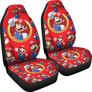 Super Mario Car Seat Covers Custom For Fans Ci221216-08