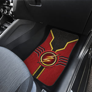 The Flash Logo Car Floor Mats Custom For Fans Ci230112-04a