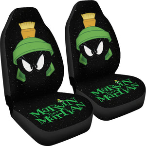 Marvin The Martian Car Seat Covers Custom For Fan Ci221118-06