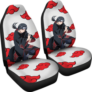 Itachi Akatsuki Red Seat Covers Naruto Anime Car Seat Covers Ci102003
