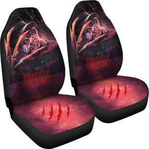 Freddy Krueger Hand Dark Horror Film ART Seat Covers Halloween Car Accessories Gift Idea Ci0825