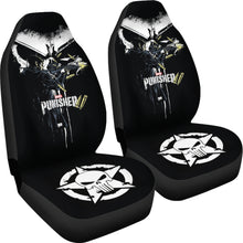 Load image into Gallery viewer, The Punisher Art Car Seat Covers Car Accessories Ci220819-01