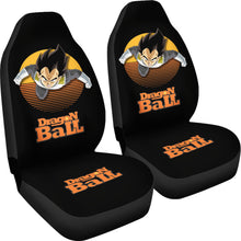 Load image into Gallery viewer, Vegeta Fly Dragon Ball Z Car Seat Covers Vegeta Face Car Accessories Ci0819