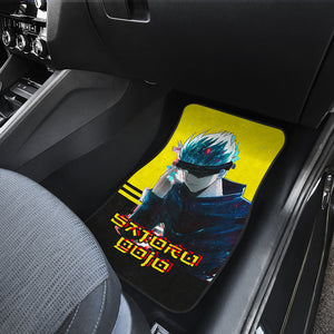 Satoru Gojo Yellow Style Jujutsu KaiSen Car Mats Anime Fan Car Mats For Car Ci0624