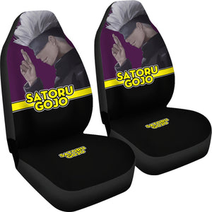 Satoru Gojo Jujutsu KaiSen Car Seat Covers Anime Seat Covers Car Accessories Ci0623