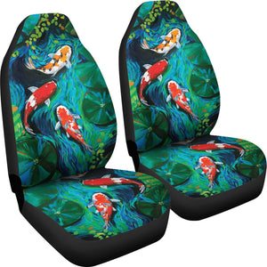 Koi Fish Car Seat Covers Car Accessories Ci230201-01