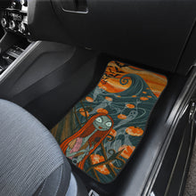 Load image into Gallery viewer, Nightmare Before Christmas Cartoon Car Floor Mats - Sally And The Death Sea Wave Car Mats Ci093004