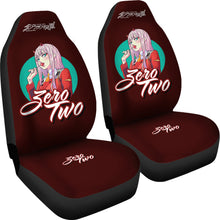 Load image into Gallery viewer, Zero Two Anime Car Seat Covers Zero Two Sweets Girl Ci0722