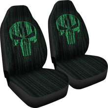 Load image into Gallery viewer, The Punisher Green Car Seat Covers Car Accessories Ci220819-10