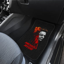 Load image into Gallery viewer, Horror Movie Car Floor Mats | Michael Myers Bloody Knife Car Mats Ci090221