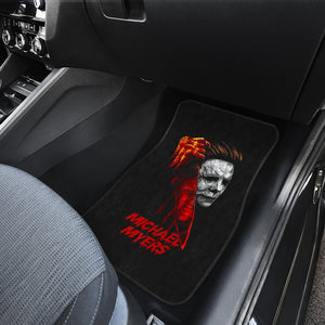 Horror Movie Car Floor Mats | Michael Myers Bloody Knife Car Mats Ci090221