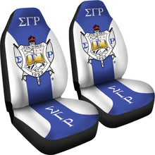 Load image into Gallery viewer, Sigma Gamma Rho Sororities Car Seat Covers Custom For Fans Ci230207-03