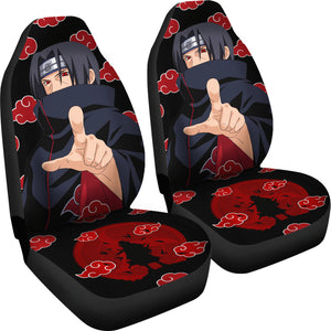 Naruto Anime Car Seat Covers Naruto Akatsuki Itachi Uchiha Car Accessories Ci011902