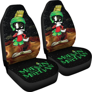 Marvin The Martian Car Seat Covers Custom For Fan Ci221118-08