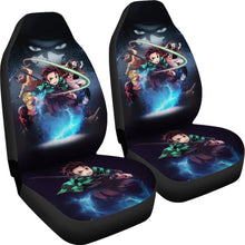 Load image into Gallery viewer, Demon Slayer Car Seat Covers For Anime Fan Ci0604