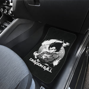 Vegeta Supreme Dragon Ball Anime Black Car Floor Mats Best Design Ci0816