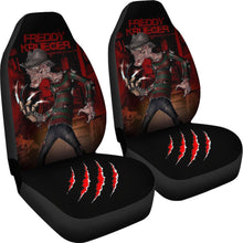 Load image into Gallery viewer, Horror Movie Car Seat Covers | Freddy Krueger Cartoon Artwork Seat Covers Ci090121