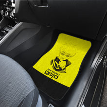 Load image into Gallery viewer, Satoru Jujutsu KaiSen Yellow Car Mats  Anime Mats Ci0629