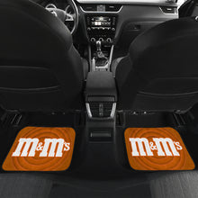 Load image into Gallery viewer, M&amp;M Orange Chocolate Funny Car Floor Mats Car Accessories Ci220525-04