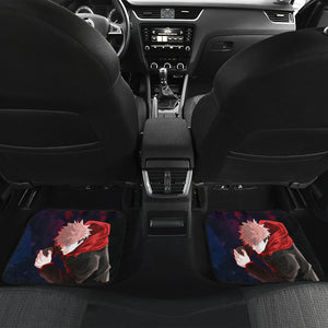 Yuji Itadori Car Floor Mats Jujutsu Kai Sen Anime Car Mats For Fan Ci0611