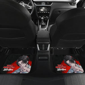 Yuta Okkotsu Car Floor Mats Jujutsu Kai Sen Red Car Mats Ci0705