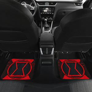 Black Widow Natasha Car Floor Mats Car Accessories Ci220530-07