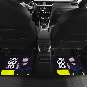 Satoru Gojo Jujutsu KaiSen Yellow Car Mats Anime Car Mats Ci0623