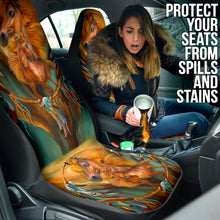 Load image into Gallery viewer, Horse Native American Car Seat Covers Car Accessories Ci220419-07