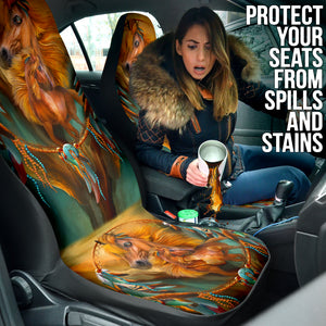 Horse Native American Car Seat Covers Car Accessories Ci220419-07