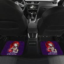 Load image into Gallery viewer, Nightmare Before Christmas Cartoon Car Floor Mats - Pretty Sally With Red Hair And Moon Car Mats Ci101505