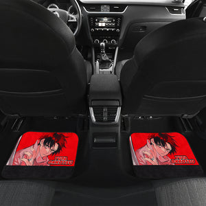 Yuta Okkotsu Anime Car Floor Mats Jujutsu Kai Sen Red Car Mats Ci0705