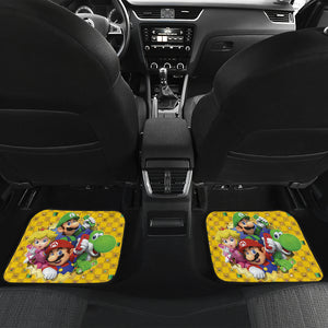Super Mario Car Floor Mats Custom For Fans Ci221220-02