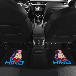 Zero Two Love Hiro Anime Car Floor Mats Fan Gift Ci0721