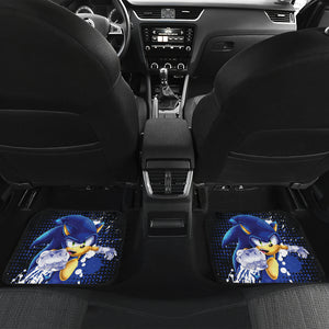 Sonic The Hedgehog Car Floor Mats Cartoon Car Accessories Custom For Fans Ci22060704