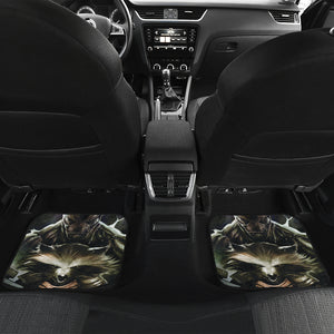 Groot And Rocket Guardians Of The Galaxy Car Floor Mats Movie Car Accessories Custom For Fans Ci22061410