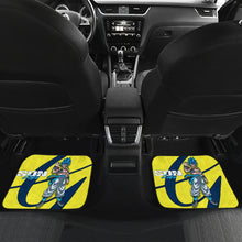 Load image into Gallery viewer, Dragon Ball Yellow Car Floor Mats Son Goku Anime Car Mats Ci0727