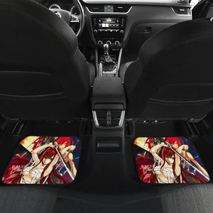 Erza Scarlet Fairy Tail Car Floor Mats Anime Car Accessories Custom For Fans Ci22060101