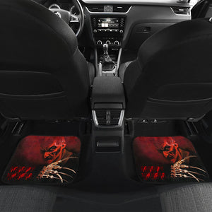Horror Movie Car Floor Mats | Freddy Krueger Dissolving Face Car Mats Ci083121