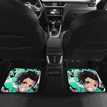 Load image into Gallery viewer, Tanjiro Pattern Car Floor Mats Demon Slayer Anime Chapters Car Mats Ci0605